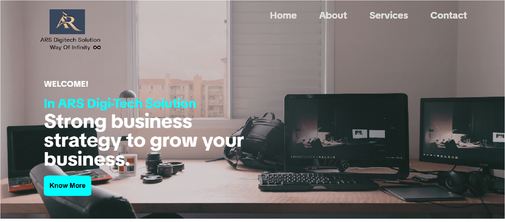 CSC ARS Digital Technical Website Development Project by Pra Tech Studio